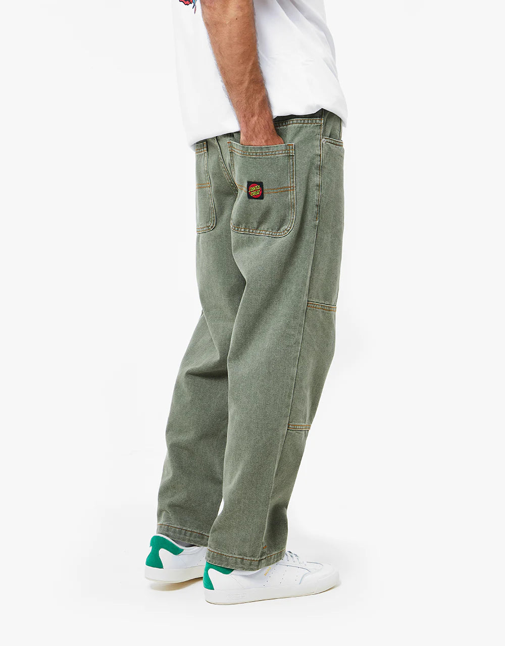 Pantalon largo SANTA CRUZ  | Classic Label Panel Jean - Monduber Skate Shop