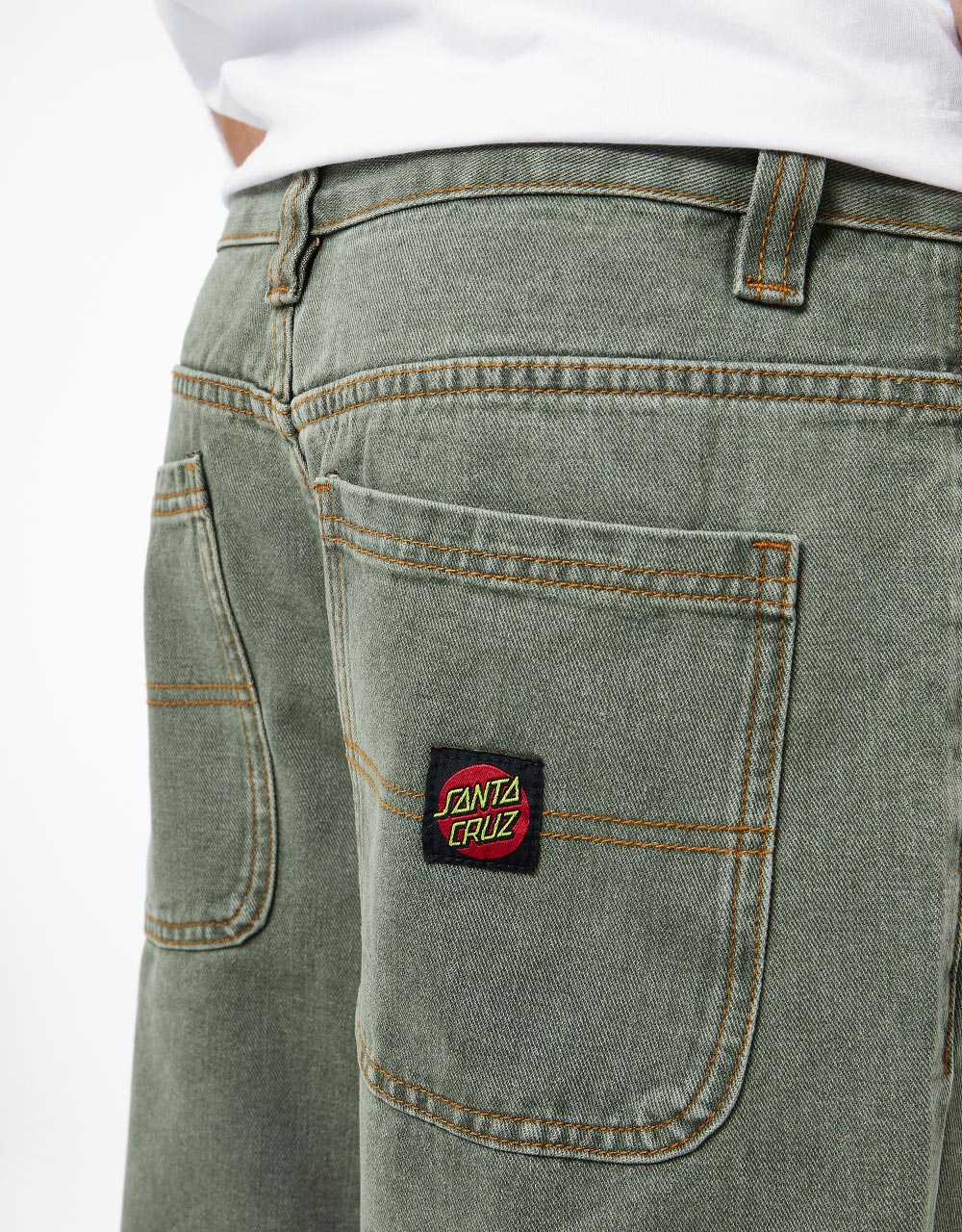 Pantalon largo SANTA CRUZ  | Classic Label Panel Jean - Monduber Skate Shop