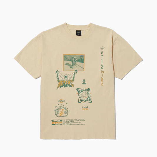 CAMISETA HUF | ZINE WASHED - Monduber Skate Shop