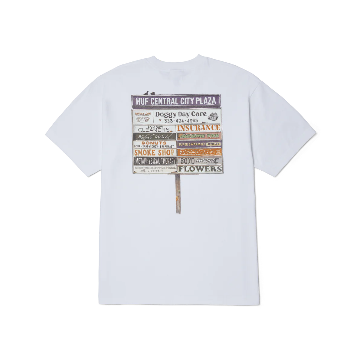 CAMISETA HUF | PLAZA - Monduber Skate Shop