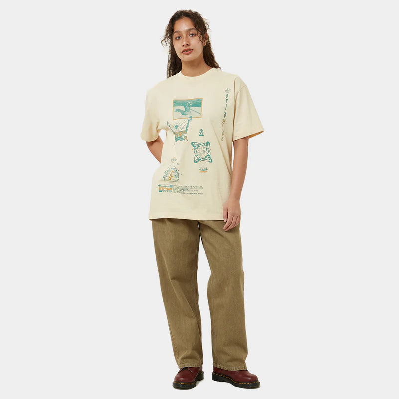 CAMISETA HUF | ZINE WASHED - Monduber Skate Shop