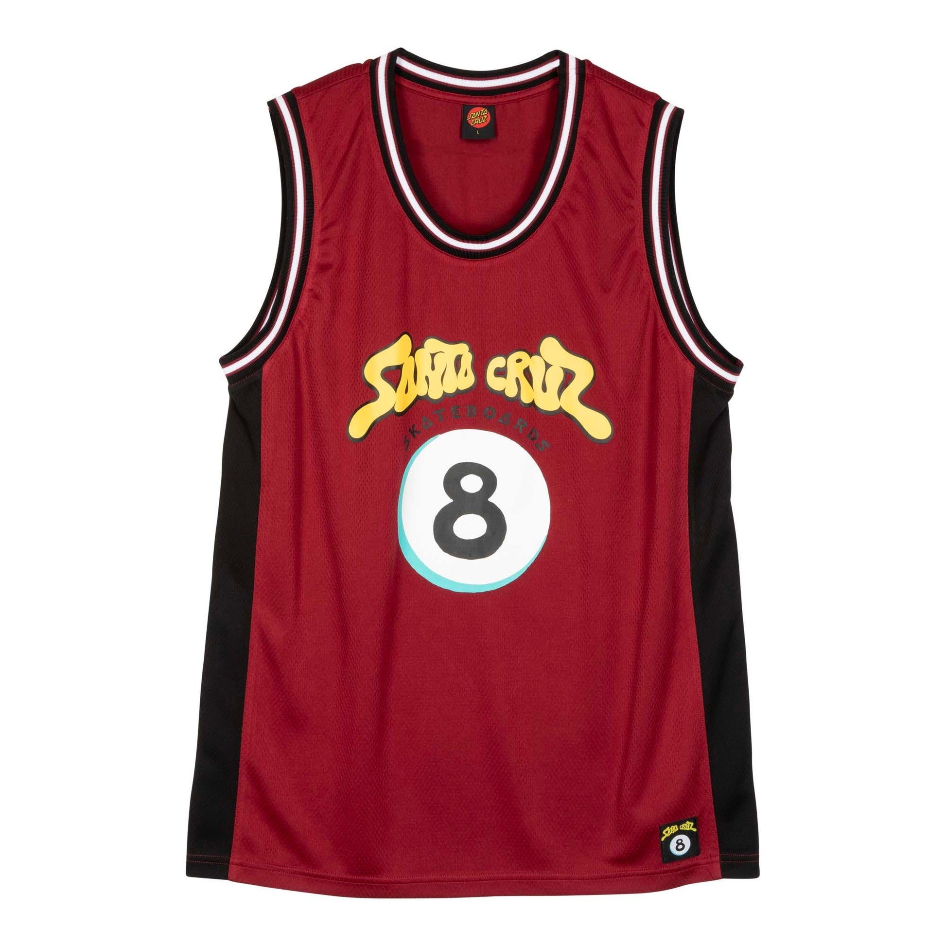 CAMISETA BASKET SANTA CRUZ | WINKOWSKI OCHO MESH RED - Monduber Skate Shop