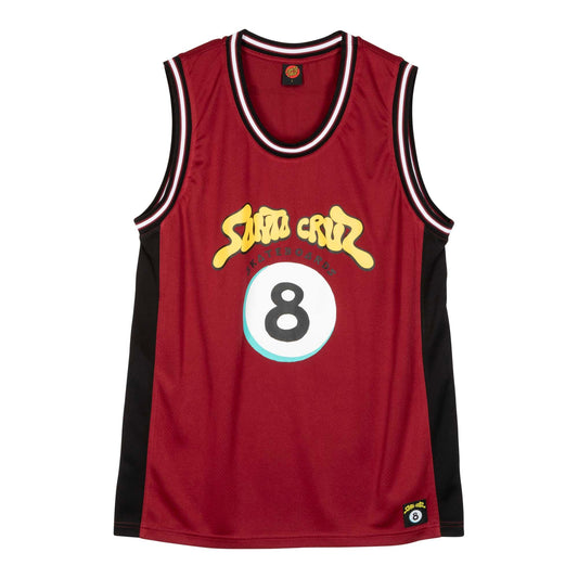 CAMISETA BASKET SANTA CRUZ | WINKOWSKI OCHO MESH RED - Monduber Skate Shop
