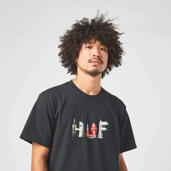 CAMISETA HUF | OBJECTIFIED - Monduber Skate Shop