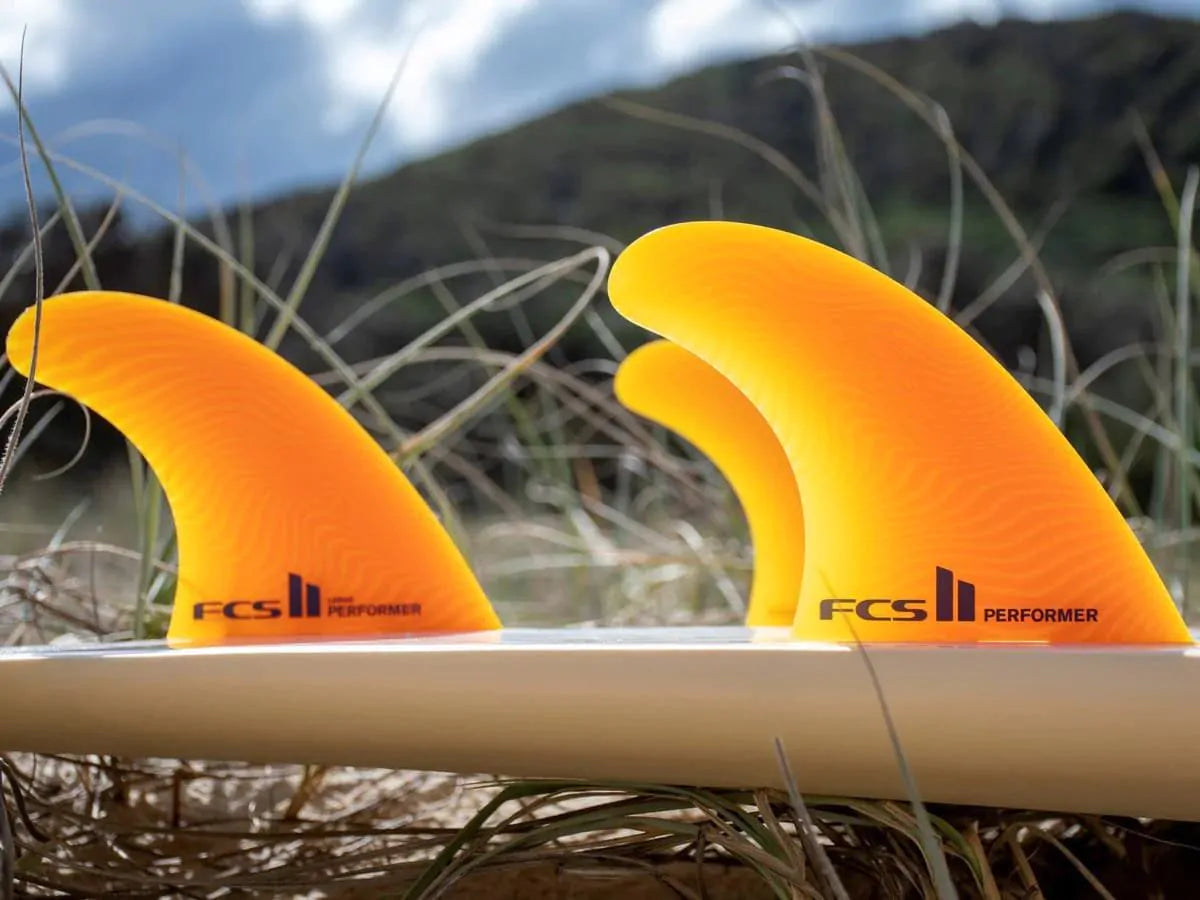 Quillas FCS II  | Performer Neo Glass Eco Tri Fins Mango M - Monduber Skate Shop
