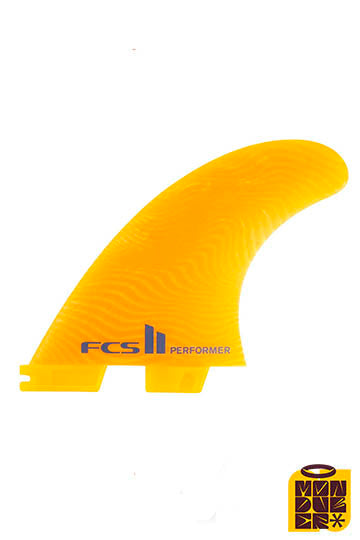 Quillas FCS II  | Performer Neo Glass Eco Tri Fins Mango M - Monduber Skate Shop