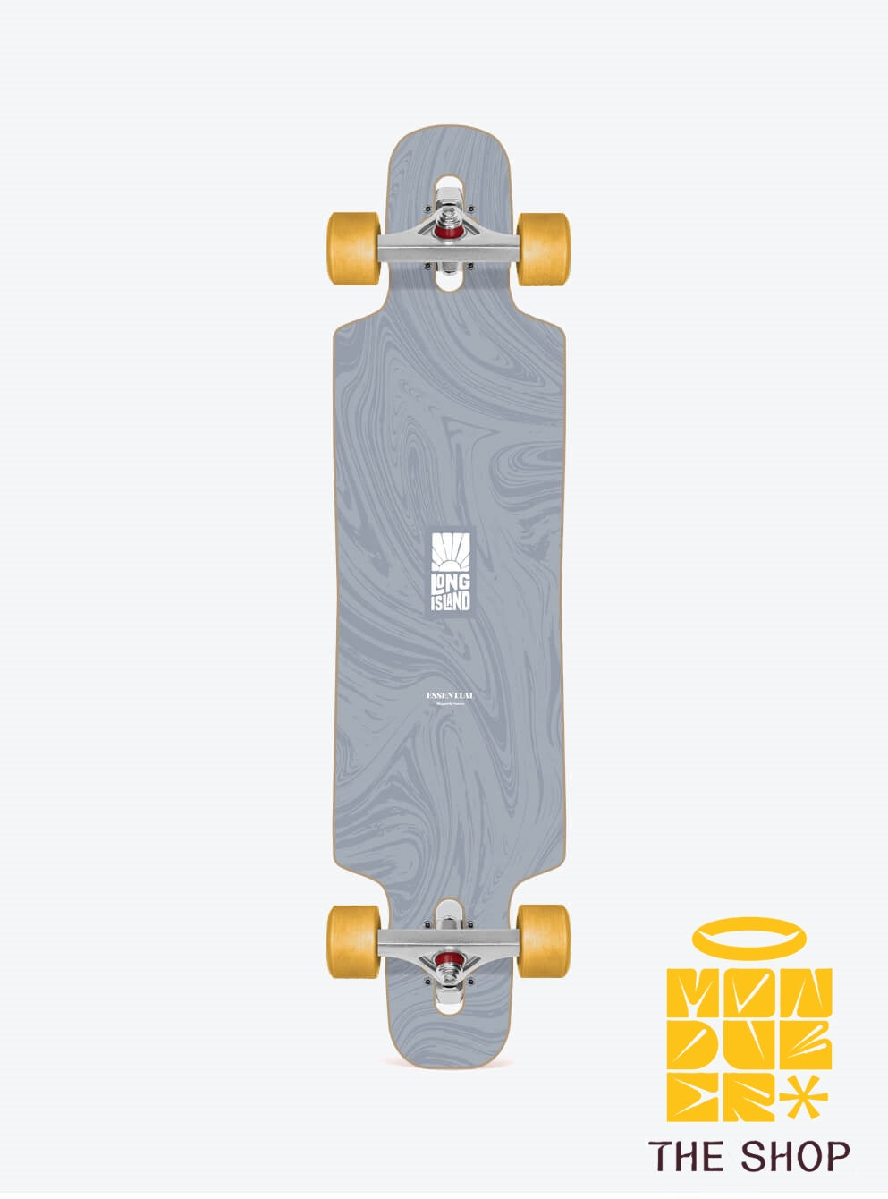 LONGBOARD | Essencial 36.5" x 9" Drop Long Island complete - Monduber Skate Shop