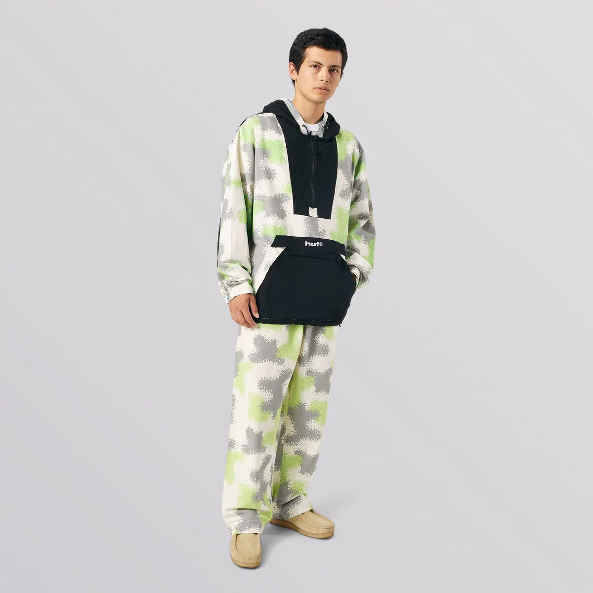 Chaqueta HUF | Commander Camo Anorak - Monduber Skate Shop
