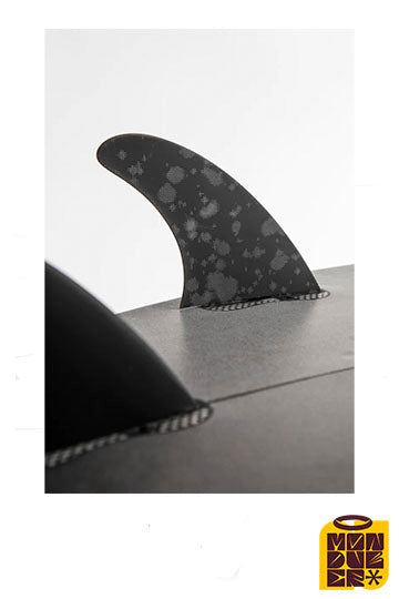 Quillas FEATHER FINS |  Fiberglass  Series Balck Click Tab - Monduber Skate Shop